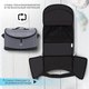 Миниатюра изображения товара Детская универсальная коляска Sweet Baby Amare GL 2в1 (серый)