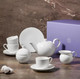 Миниатюра изображения товара Набор столовой посуды Decor de table  Плиссе DDT-GB001-tea set 6/21 (21пр)