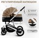 Миниатюра изображения товара Детская универсальная коляска Sweet Baby Optima 2в1 (бежевый)