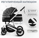 Миниатюра изображения товара Детская универсальная коляска Sweet Baby Optima 2в1 (черный)