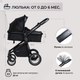 Миниатюра изображения товара Детская универсальная коляска Sweet Baby Ranger 2в1 (Black Glossy)