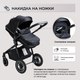 Миниатюра изображения товара Детская универсальная коляска Sweet Baby Ranger 2в1 (Black Glossy)