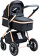Миниатюра изображения товара Детская универсальная коляска Sweet Baby Ranger 2в1 (Black Gold)