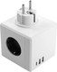 Миниатюра изображения товара Электроразветвитель Stekker 250В 16A 2хUSB A+Type C ADP16-33-21 / 49231 (белый)