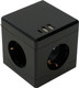 Миниатюра изображения товара Электроразветвитель Stekker 250В 16A 2хUSB A+Type C ADP16-33-22 / 49658 (черный)