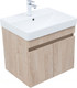 Миниатюра изображения товара Тумба под умывальник Aquanet Оптима 60 / 344803 (дуб светлый)