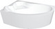 Миниатюра изображения товара Ванна акриловая Bonito Home Rosa 150x100 L / BH-RA-101-150L/St+BH-RA-150L/P (с ножками и экраном)