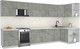 Миниатюра изображения товара Кухонный гарнитур Интерлиния Мила Матте 1.5x3.8 Б PR (керамика/керамика/опал светлый)