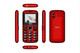 Миниатюра изображения товара Мобильный телефон Inoi 148 Senior 4G (красный)