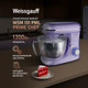 Миниатюра изображения товара Миксер стационарный Weissgauff WSM 131 PML Prime Chef