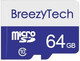 Миниатюра изображения товара Карта памяти BreezyTech MicroSD 64GB Class 10 (бе адаптера)