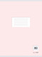 Миниатюра изображения товара Тетрадь Listoff Классическая / Т4805130 (розовый)