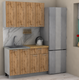 Миниатюра изображения товара Кухонный гарнитур Eligard Lion 1.2 без столешницы (дуб натуральный)