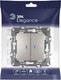 Миниатюра изображения товара Выключатель ЭРА Elegance 14-1105-16 / Б0065789 (титан)