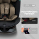 Миниатюра изображения товара Автокресло Sweet Baby Crosstour 360 SPS Isofix 0-36 (бежевый)