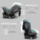 Миниатюра изображения товара Автокресло Sweet Baby Crosstour 360 SPS Isofix 0-36 (серый/бирюзовый)