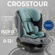 Миниатюра изображения товара Автокресло Sweet Baby Crosstour 360 SPS Isofix 0-36 (серый/бирюзовый)