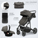 Миниатюра изображения товара Детская универсальная коляска Sweet Baby Amare GL 3в1 (коричневый)