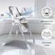 Миниатюра изображения товара Стульчик для кормления Sweet Baby Amuleto (серый)