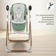Миниатюра изображения товара Стульчик для кормления Sweet Baby Fiesta (золото/зеленый)