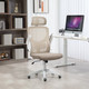 Миниатюра изображения товара Кресло офисное TopChairs Airone D-516-1 (бежевый)