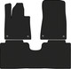 Миниатюра изображения товара Комплект ковриков для авто Alicosta 2513_1 для Voyah Passion I седан + задний ряд 2023-н.в. (EVA соты, черный)