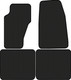 Миниатюра изображения товара Комплект ковриков для авто Alicosta 0551_1 для Jeep Grand Cherokee II SUV/WJ 1998-2005 (EVA соты, черный)
