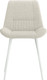 Миниатюра изображения товара Стул Олмеко Николь (велюр Панда крем 6/ваниль/белый)