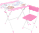 Миниатюра изображения товара Комплект мебели с детским столом Ника Маленькая принцесса 2 КНД4/МП2