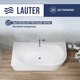 Миниатюра изображения товара Ванна акриловая Lauter Bliss 150 L / 21201051L (с каркасом и лицевым экраном белого цвета)