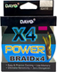 Миниатюра изображения товара Леска плетеная Dayo Power Braid X4 0.23мм (150м, темно-зеленый)