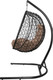 Миниатюра изображения товара Кресло подвесное M-Group Капля складное / 11500401 (черный ротанг/бежевая подушка)