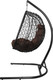 Миниатюра изображения товара Кресло подвесное M-Group Капля складное / 11500405 (черный ротанг/коричневая подушка)