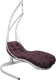 Миниатюра изображения товара Кресло подвесное M-Group Лежачее / 11640102 (белый/бордовая подушка)