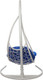 Миниатюра изображения товара Кресло подвесное M-Group Лежачее / 11640110 (белый/синяя подушка)