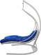 Миниатюра изображения товара Кресло подвесное M-Group Лежачее / 11640110 (белый/синяя подушка)