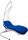 Миниатюра изображения товара Кресло подвесное M-Group Лежачее / 11640110 (белый/синяя подушка)