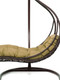 Миниатюра изображения товара Кресло подвесное M-Group Лежачее / 11640201 (коричневый/бежевая подушка)