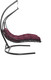 Миниатюра изображения товара Кресло подвесное M-Group Лежачее / 11640202 (коричневый/бордовая подушка)