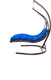 Миниатюра изображения товара Кресло подвесное M-Group Лежачее / 11640210 (коричневый/синяя подушка)