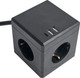 Миниатюра изображения товара Удлинитель Stekker Comfort HM10-41-01 / 49657 (1.5м, черный)