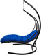 Миниатюра изображения товара Кресло подвесное M-Group Лежачее / 11640410 (черный/синяя подушка)