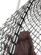Миниатюра изображения товара Кресло подвесное M-Group Капля Люкс / 11034605 (белый/черный ротанг/коричневая подушка)