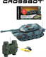 Миниатюра изображения товара Радиоуправляемая игрушка Crossbot Танк Abrams М1А2 / 870632 (с батарейками)