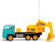 Миниатюра изображения товара Радиоуправляемая игрушка Автоград Грузовик экскаватор / 2426308 (с батарейками)