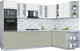 Миниатюра изображения товара Кухонный гарнитур Интерлиния Мила Пластик 1.88x3.0 PR (зефирный/латте/белый гранит)