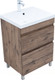 Миниатюра изображения товара Тумба под умывальник Aquanet Нота New 58 / 344139 (дуб веллингтон табак)