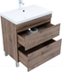 Миниатюра изображения товара Тумба под умывальник Aquanet Нота New 75 / 344142 (дуб веллингтон табак)