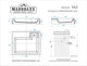 Миниатюра изображения товара Умывальник Marrbaxx Шарм V63D1 / V063D001