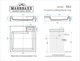 Миниатюра изображения товара Умывальник Marrbaxx Люкс V61D1 / V061D001